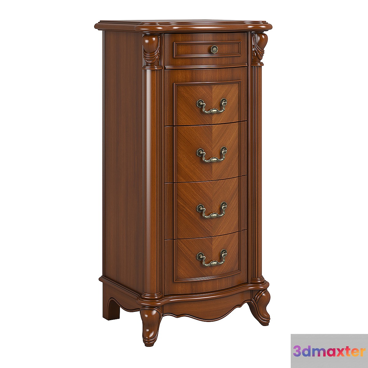 2610300_230_1_Carpenter_Small_5_drawer_cabinet_550x450x1090 3D Max