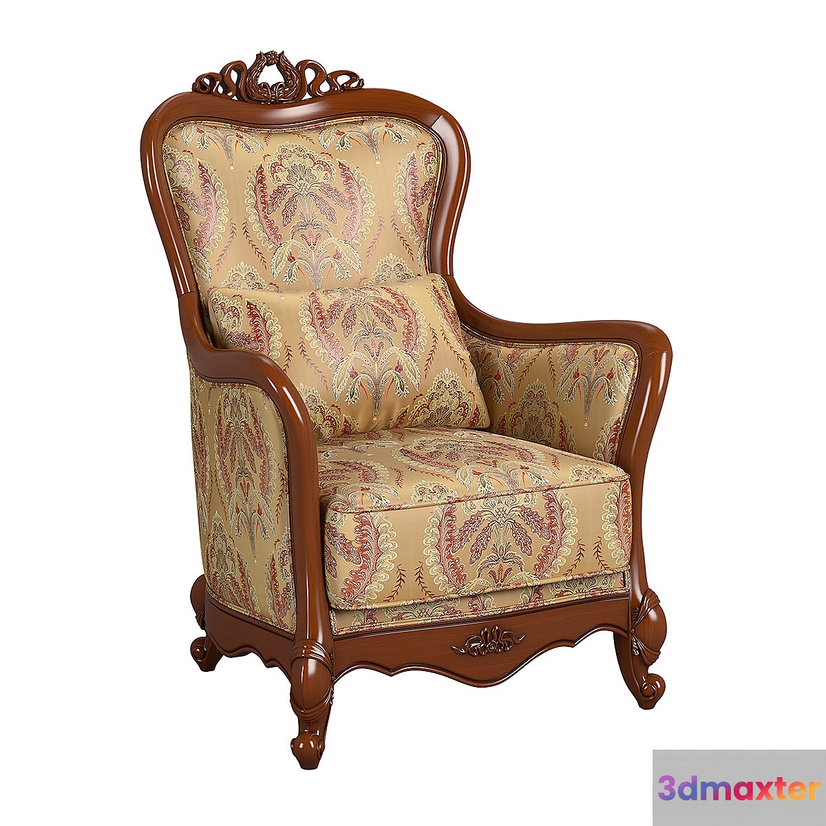 2607600F_230_1_Carpenter_Sofa_chair_A_750x850x1110 - No.2 3D Max