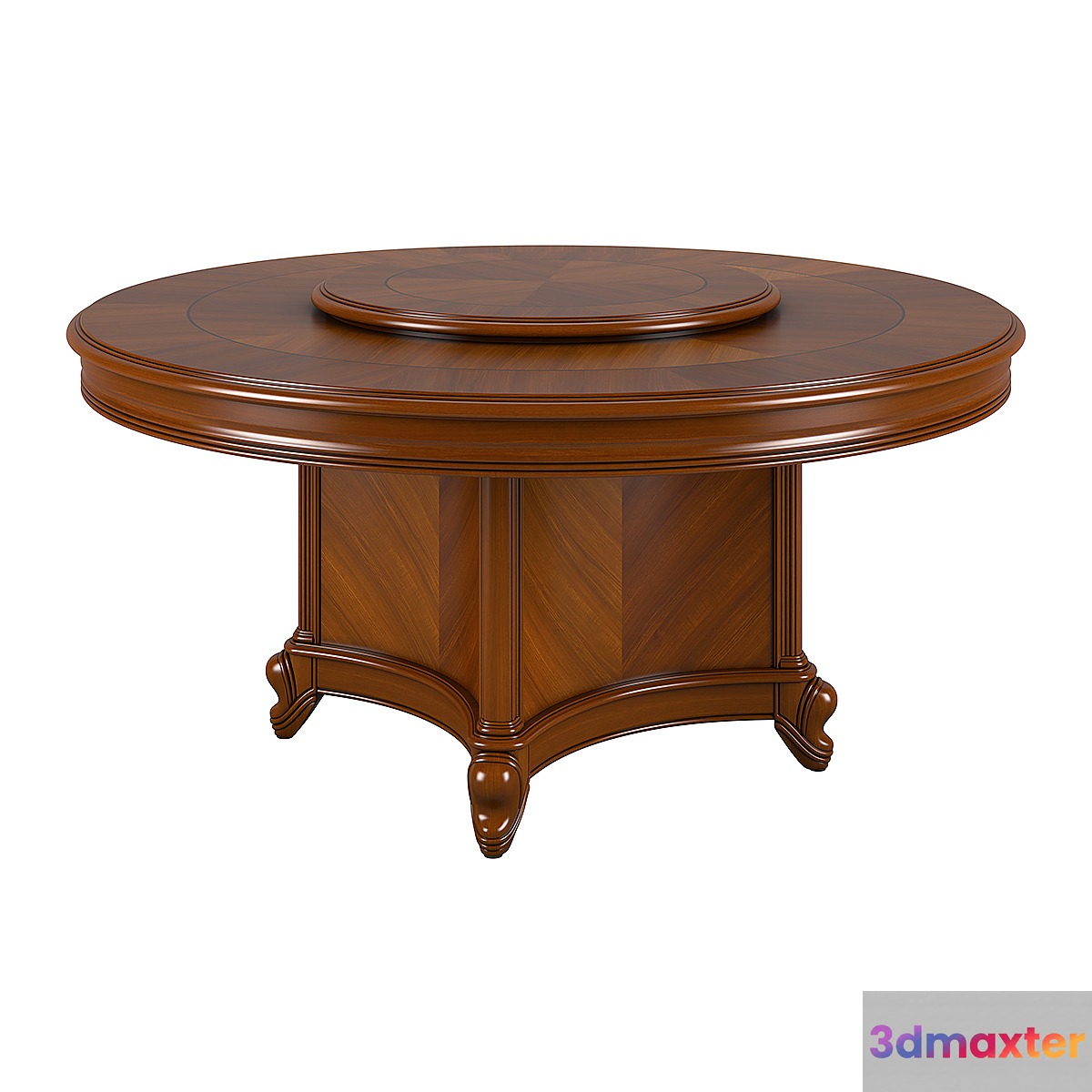 2600300_230_1_Carpenter_Round_dining_table_D1600x770 3D Max