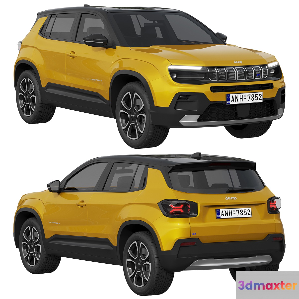 Jeep Avenger 3D Max