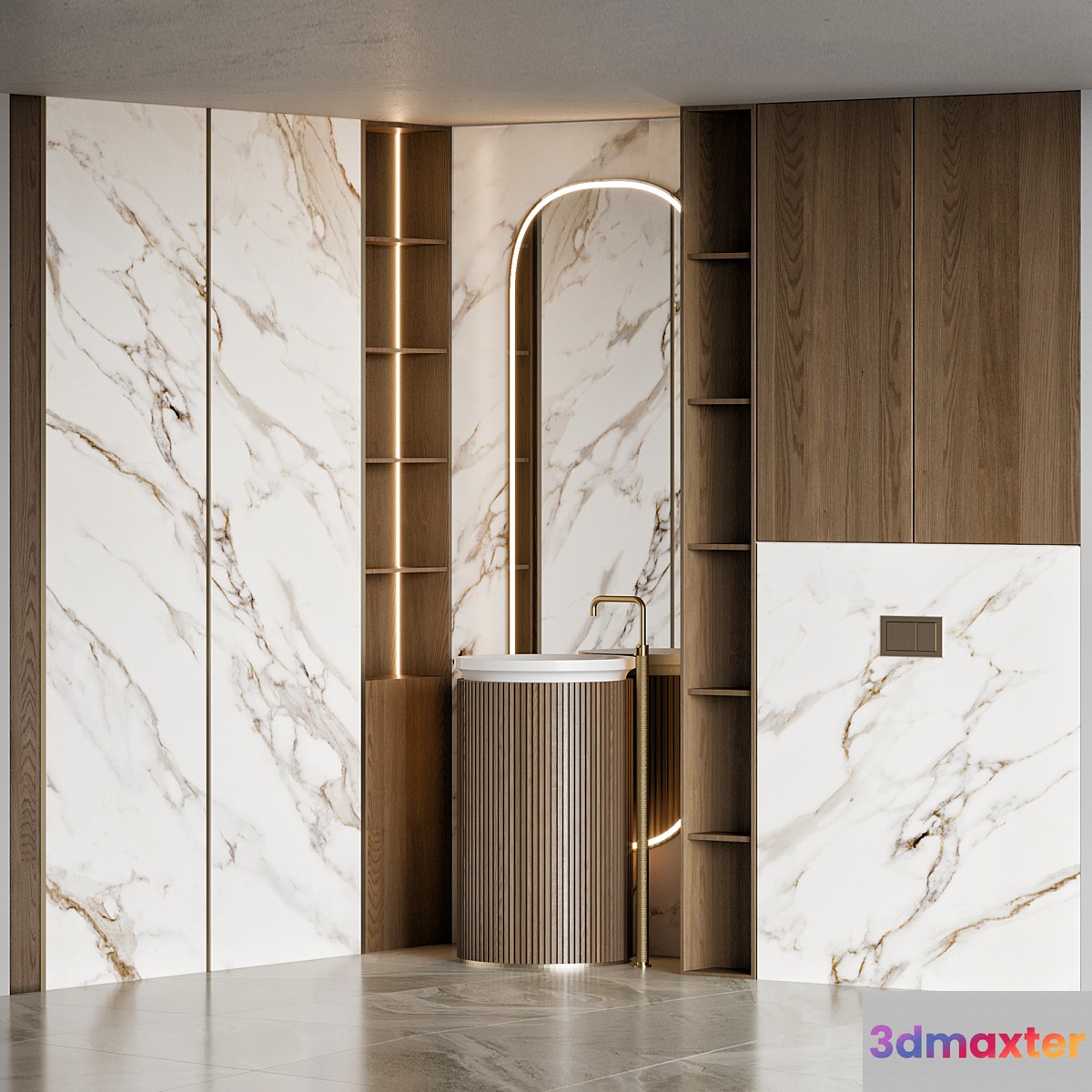 Bathroom Accessories 48 3D Max