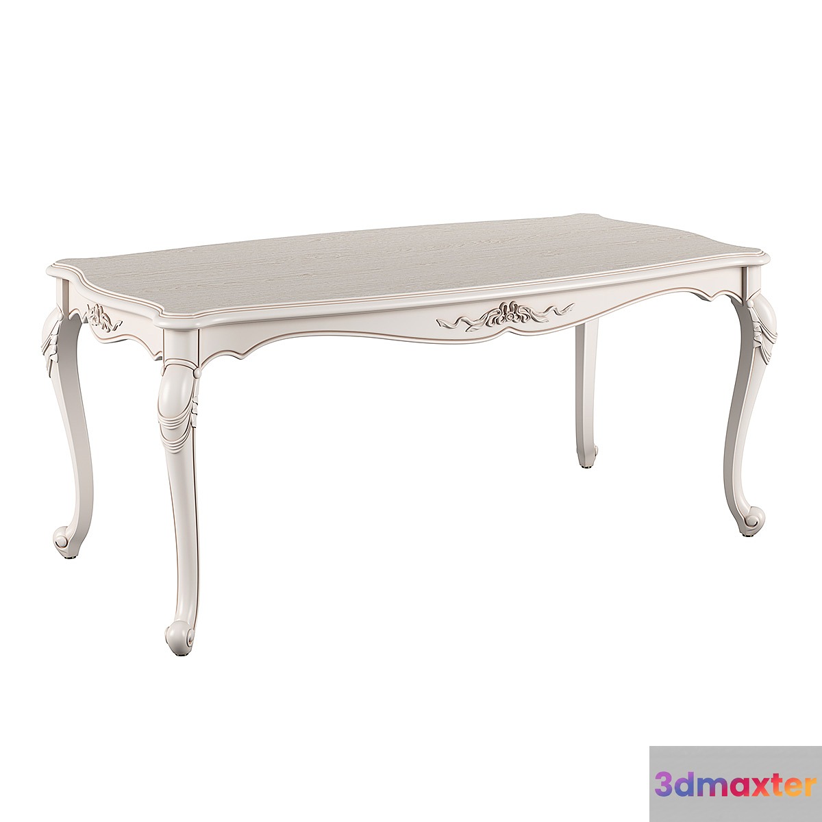 2500100_230_Carpenter_Long_dining_table_1800x950x760 - No.2 3D Max