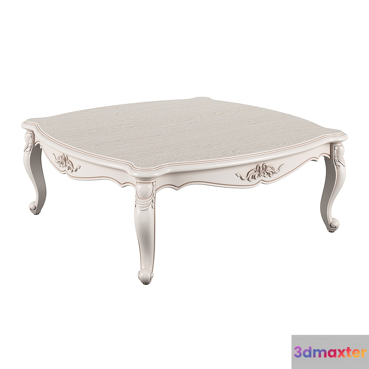 2501000_230_Carpenter_Big_square_tea_table_1200x1200x437 - No.2 3D Max