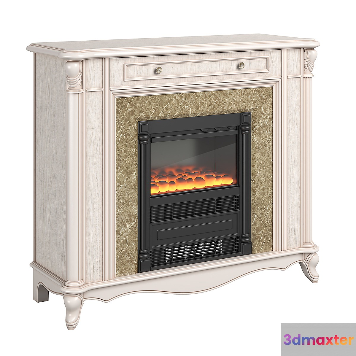 2551100_230_Carpenter_Fireplace_cabinet_1200x421x1032 3D Max