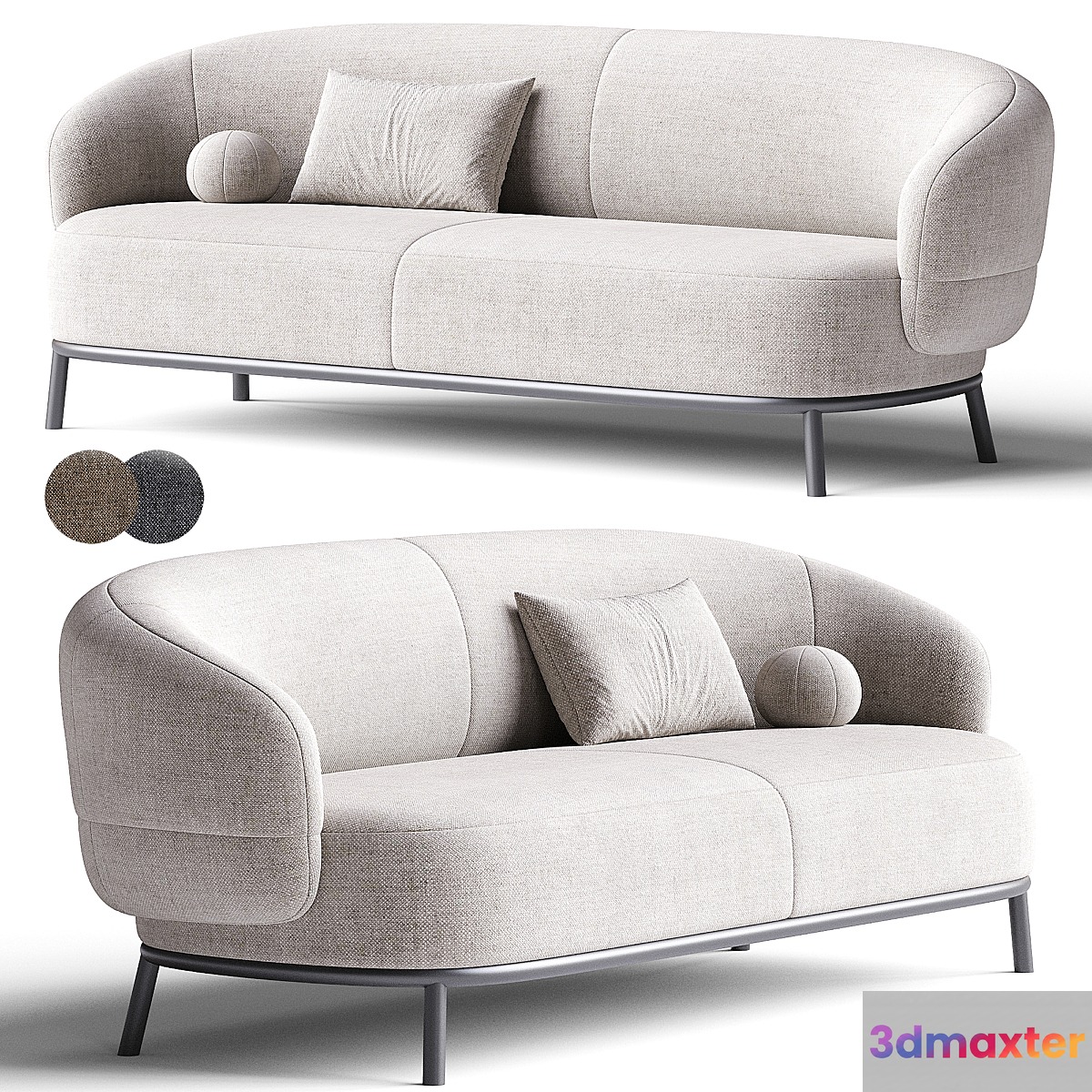 JULIET | Fabric sofa By Domkapa - No.2