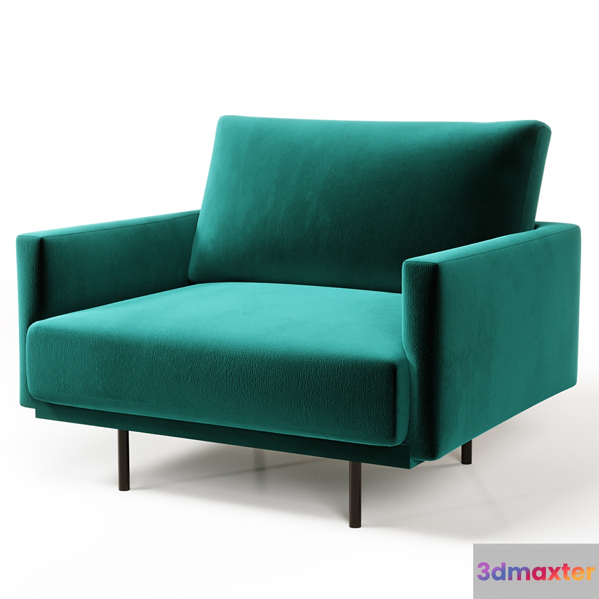 Armchair Misl Barhat Emerald 3D Max