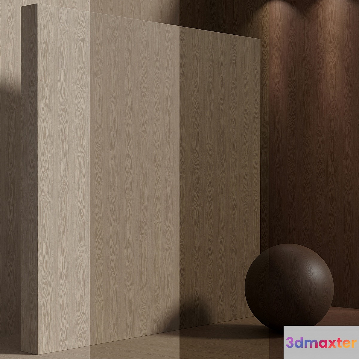 Material wood (seamless) wenge - set 158 - No.2 3D Max