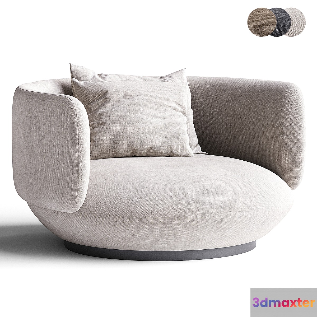 BAIXA | Armchair By WENTZ 3D Max