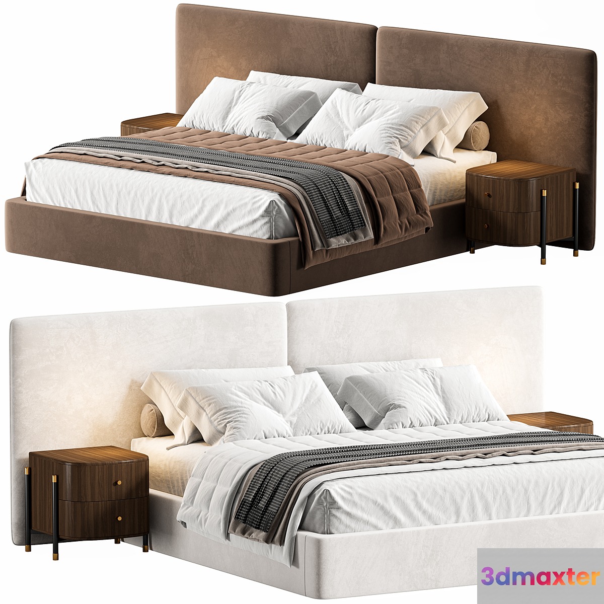 BED LEVEL 06 3D Max
