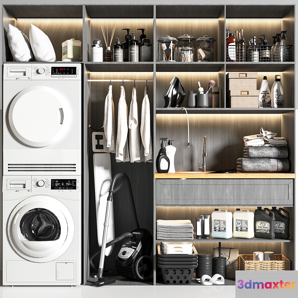 laundry room 006 3D Max