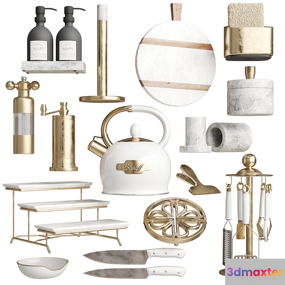 Kitchen accessories 25 - No.2 3D Max
