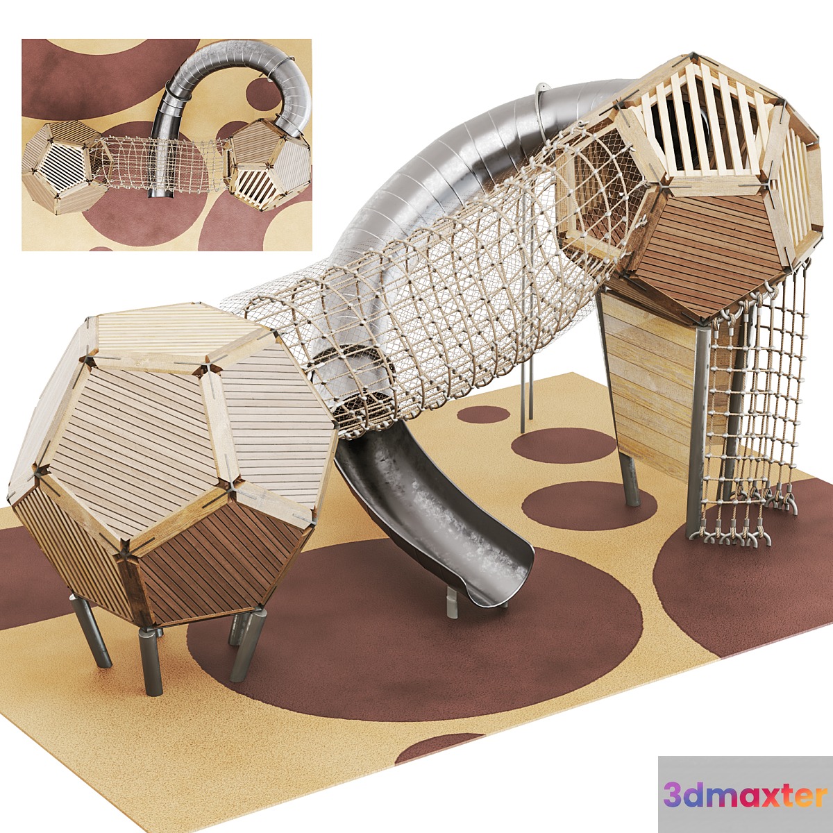 Duncan & Grove CLIMBING FRAME NO.7 3D Max