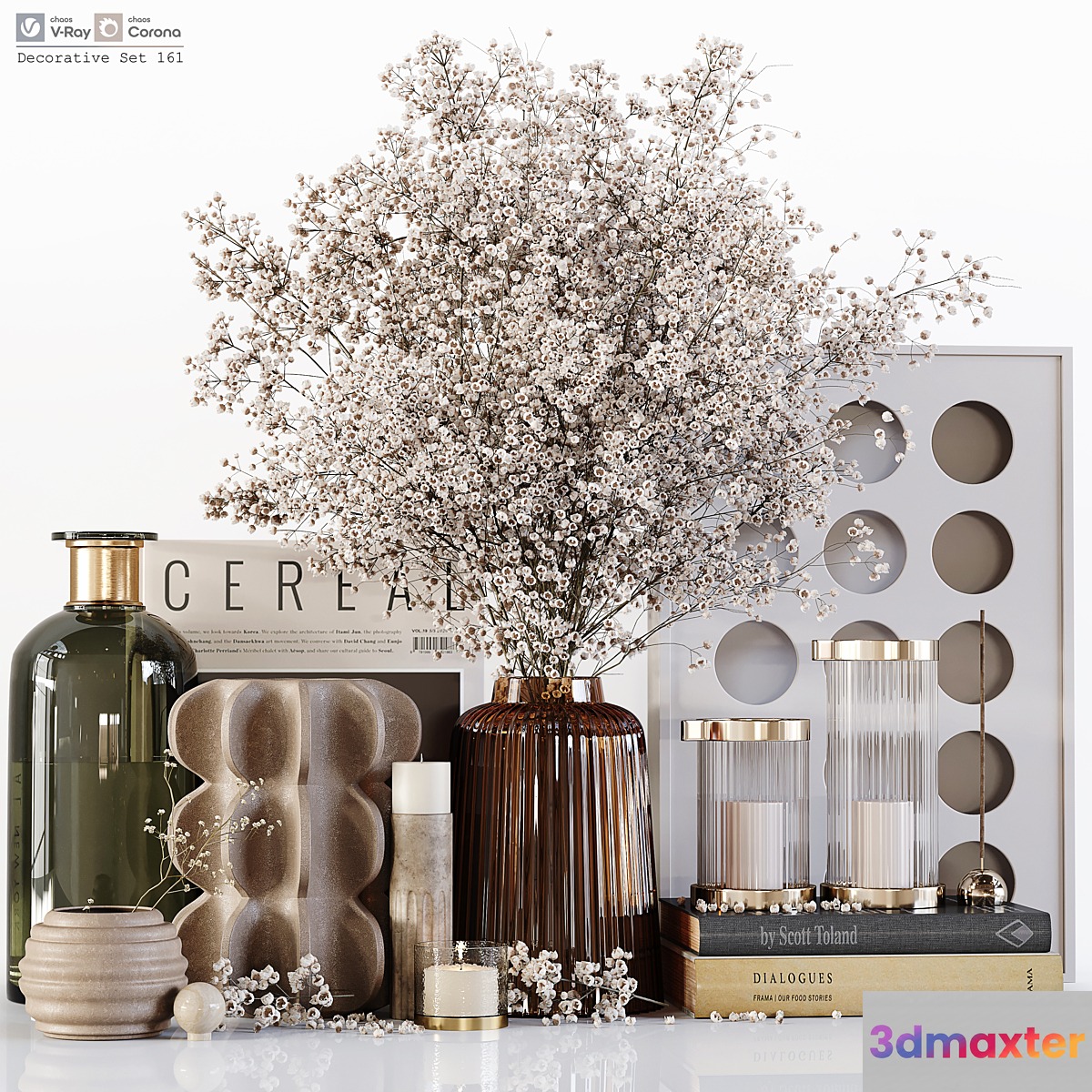Decorative Set 161 3D Max