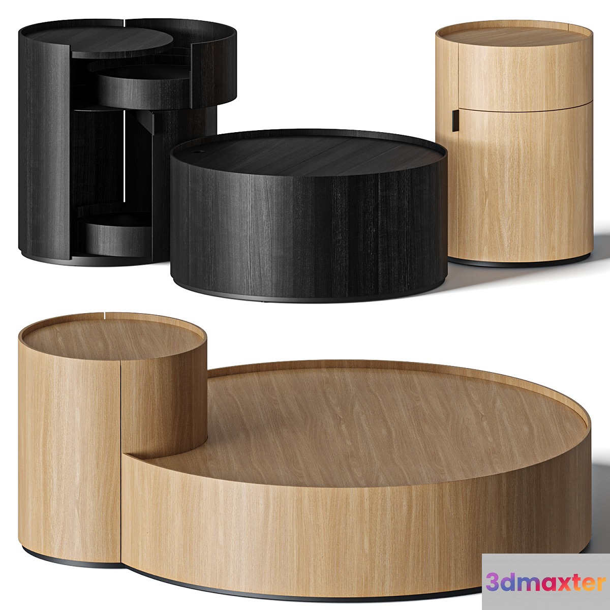 Living Divani Moon Coffee & Side Tables