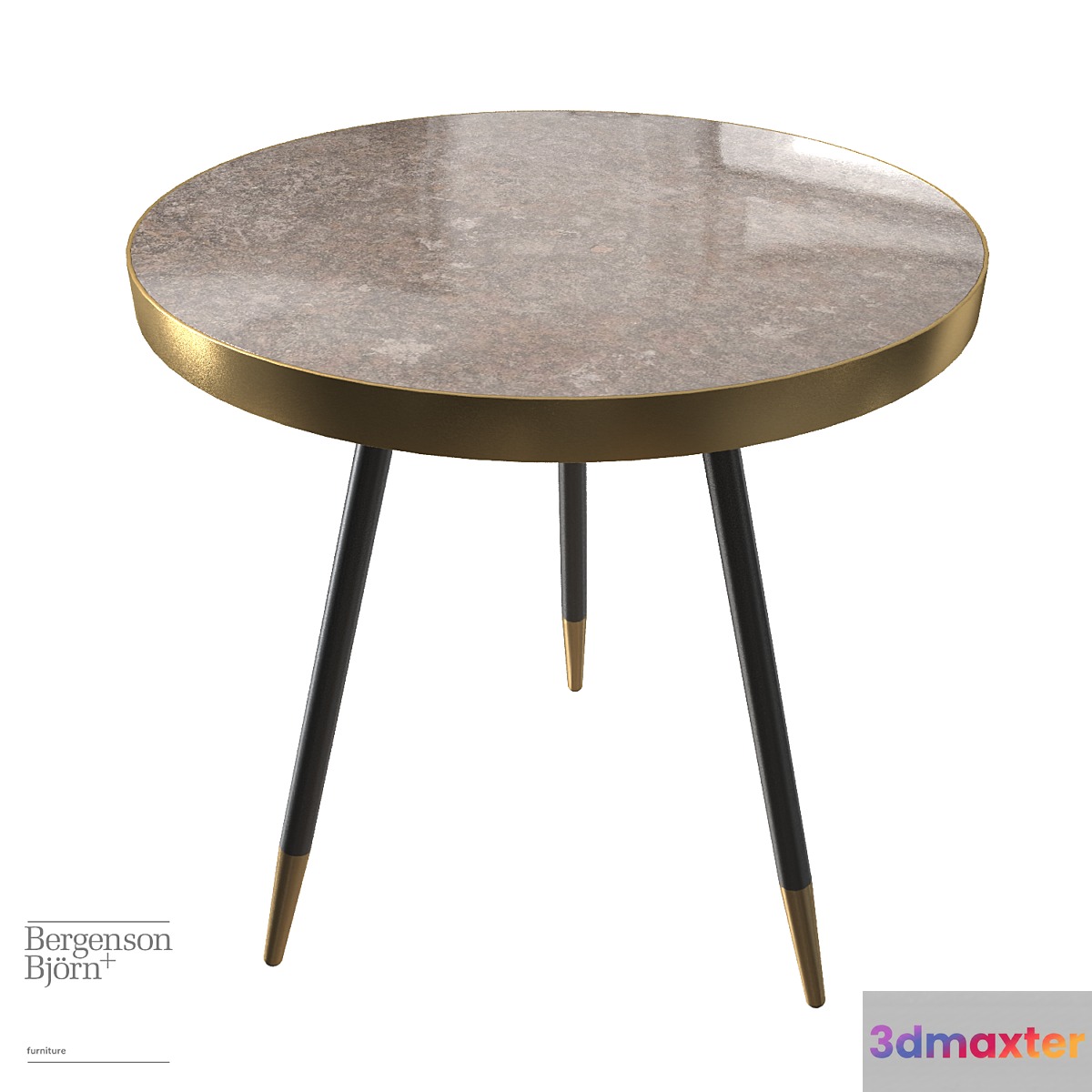 Table Hedda Ø55 cm Bergenson Bjorn - No.2 3D Max