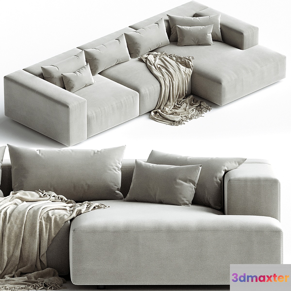Eleonore 330x170cm modular sofa - No.2