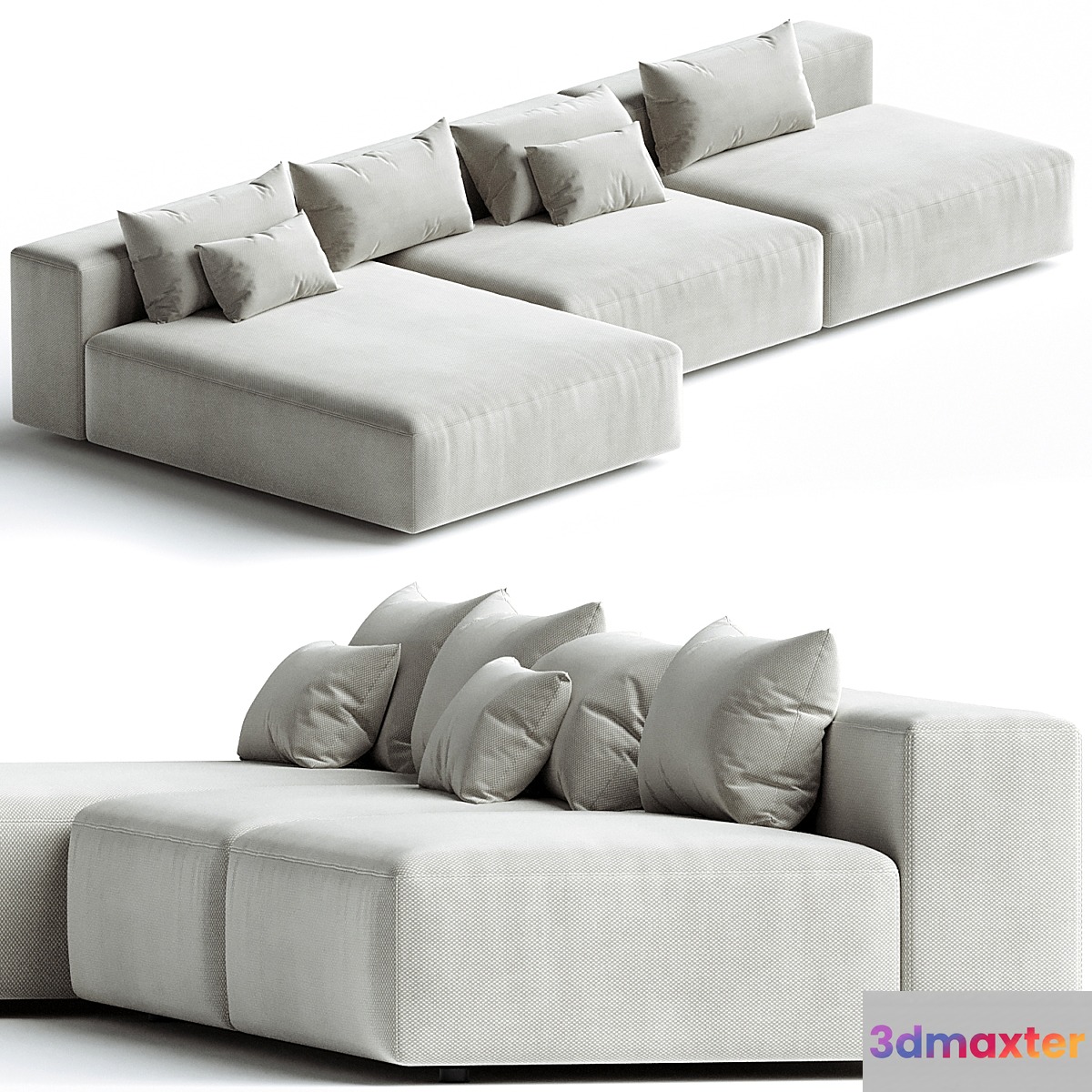 Eleonore 360x170cm modular sofa - No.2