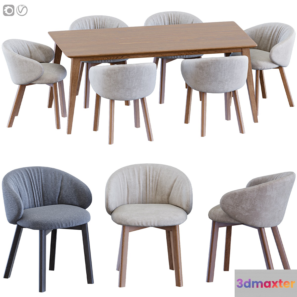 Tuka chair Jylland table