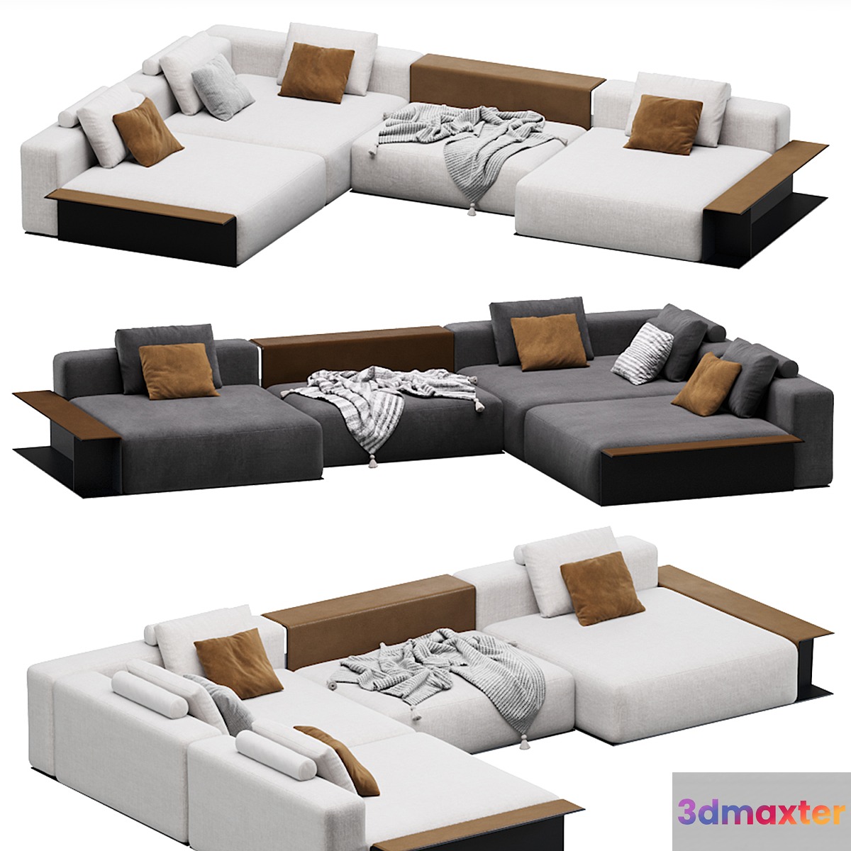 Westside Sofa Poliform - No.2 3D Max
