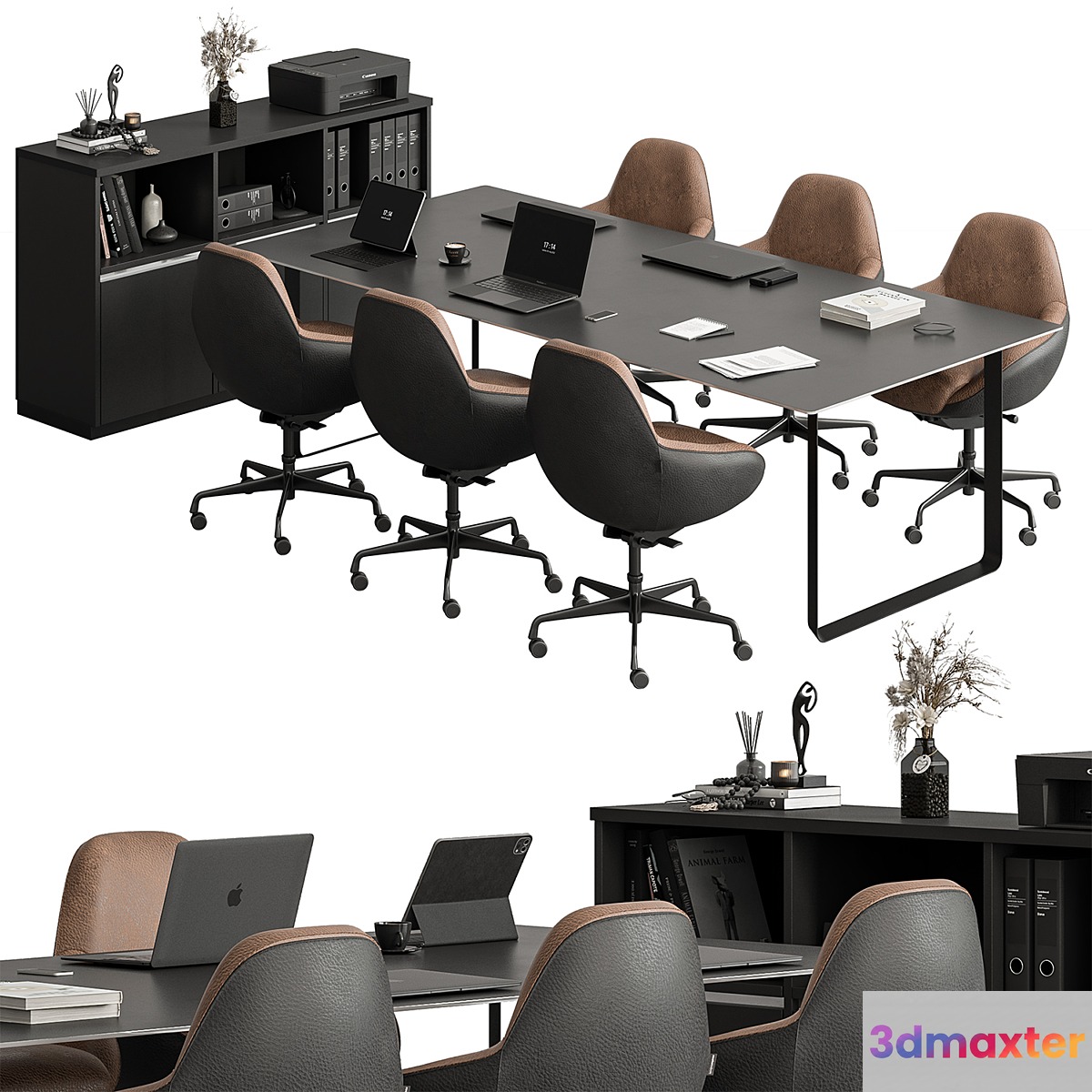 Meeting Table - Office Furniture 434 3D Max
