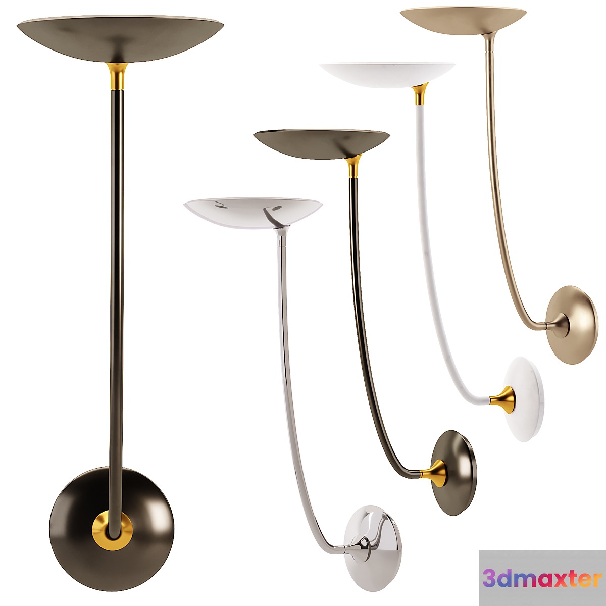 Visual Comfort & Co Wall Lamp Keira Collection Keira Large Sconce. 3D Max