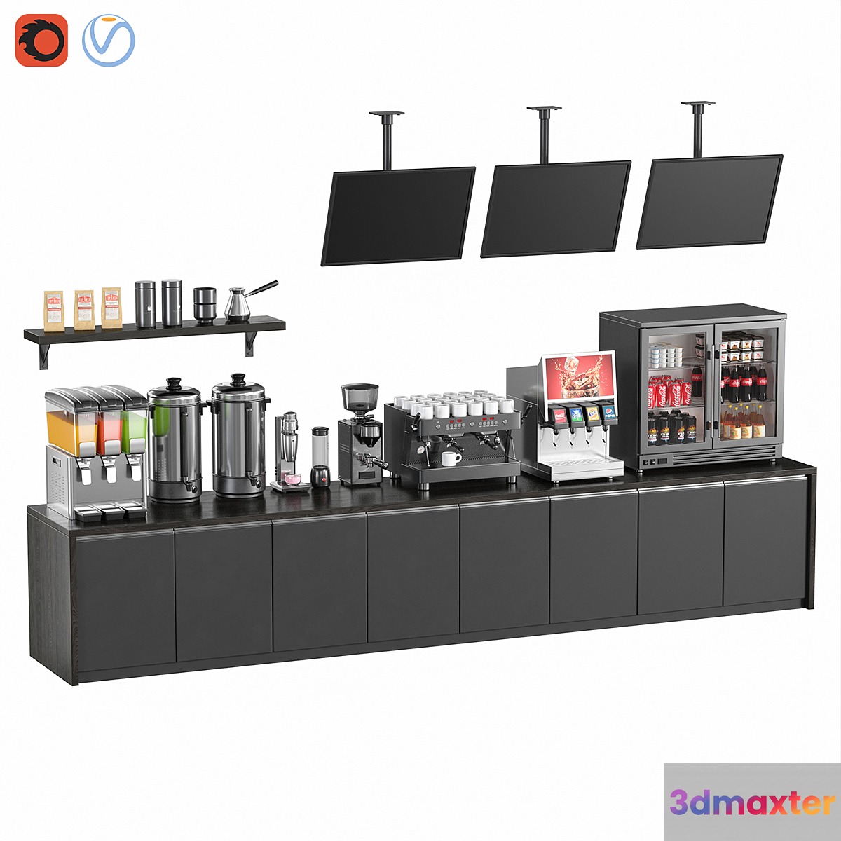 Cafe Equipment Set 4