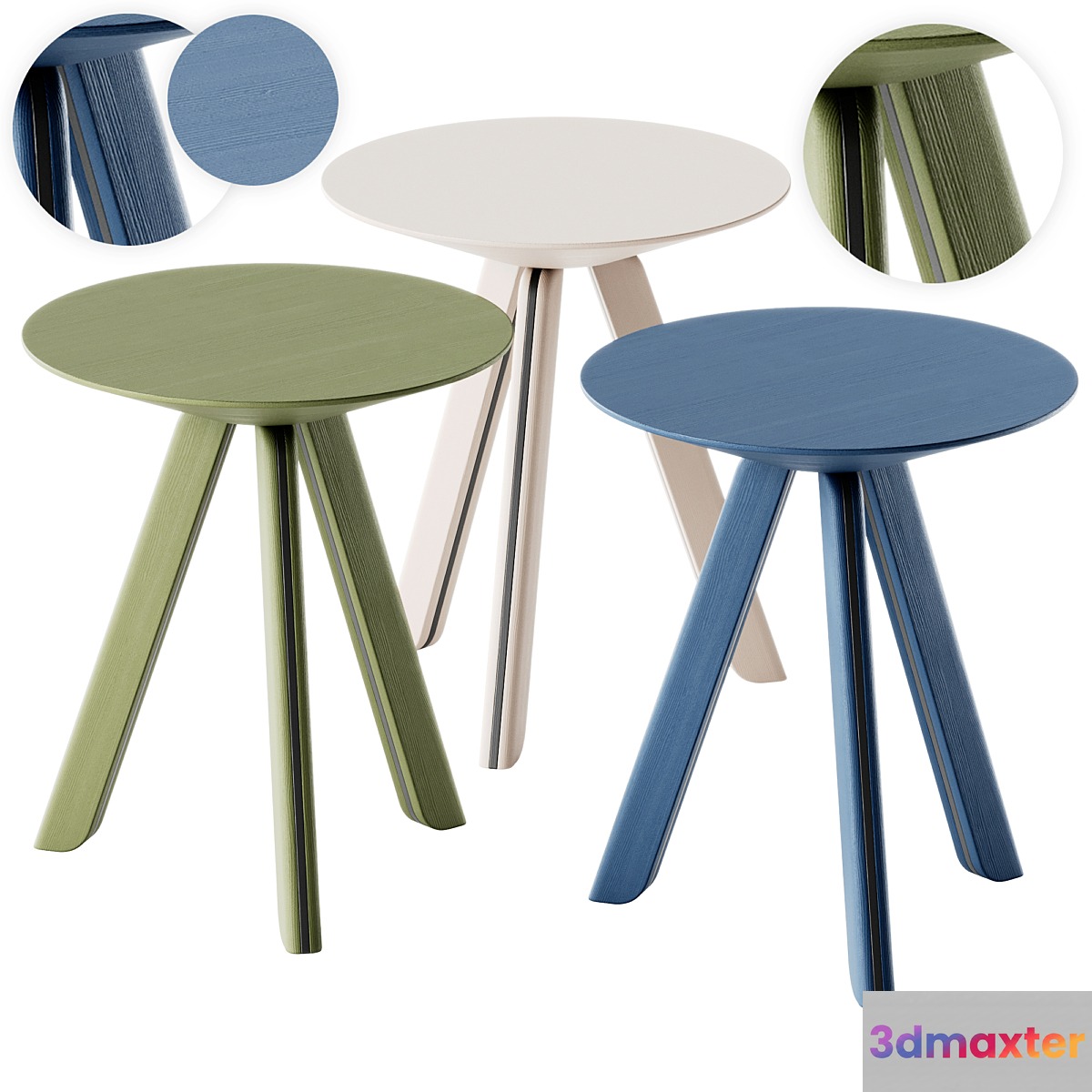 Sancal TORTUGA Side Table 3D Max