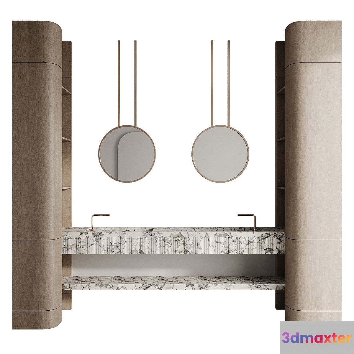 Bathroom 001 3D Max