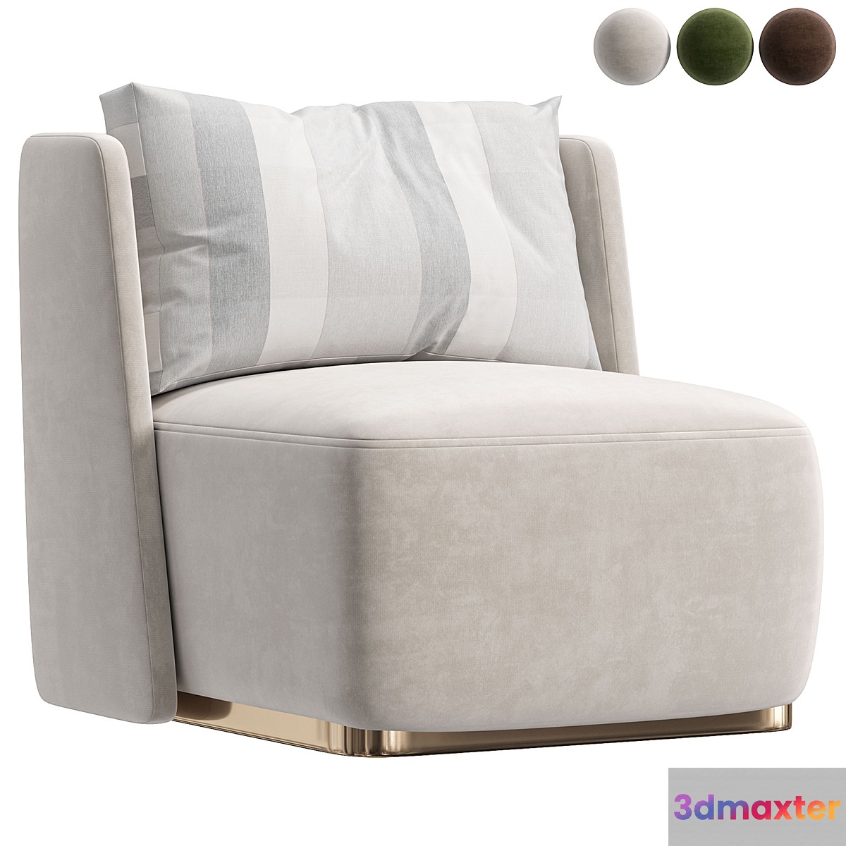 McQueen Armchair By Cazarina