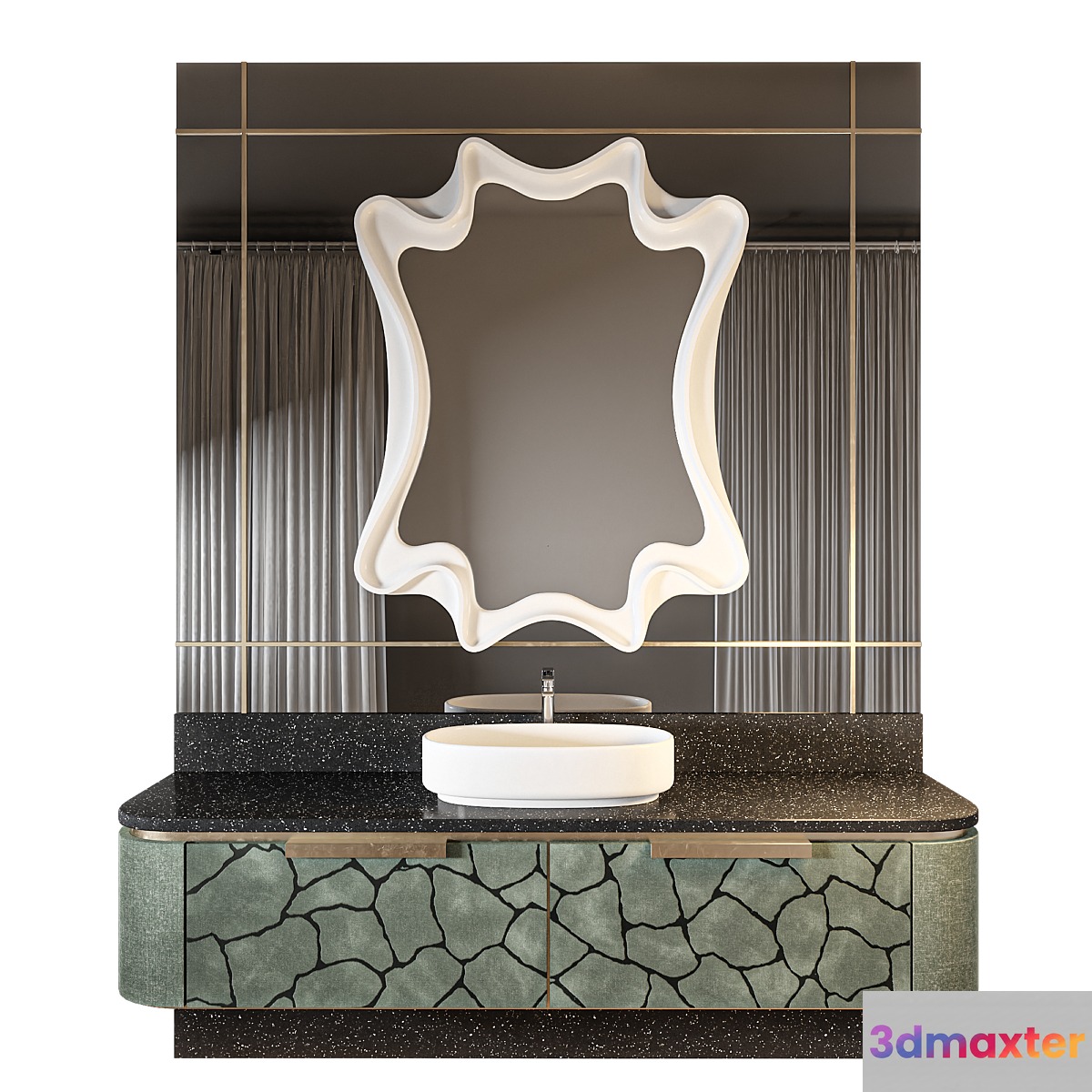 Luxury Bathroom 278 3D Max