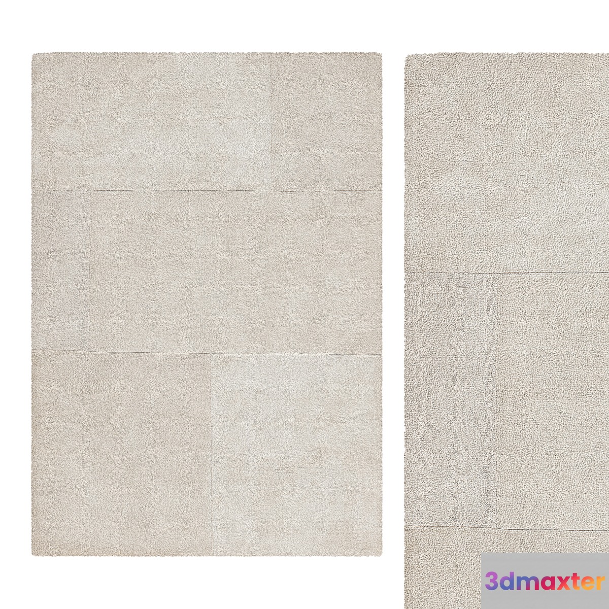 Carpet TATE RUG IVORY 3D Max