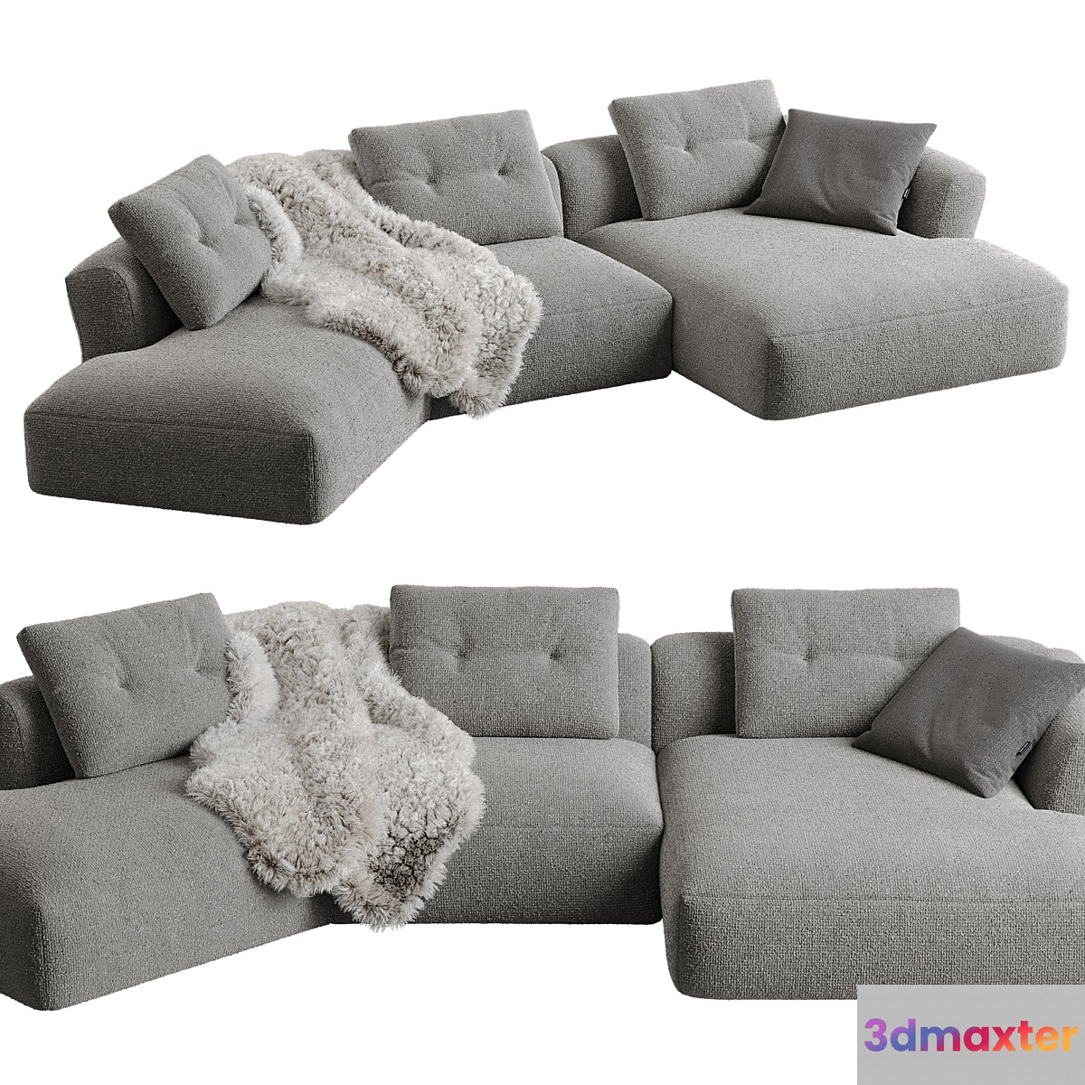 Cassina SENGU BOLD 3D Max