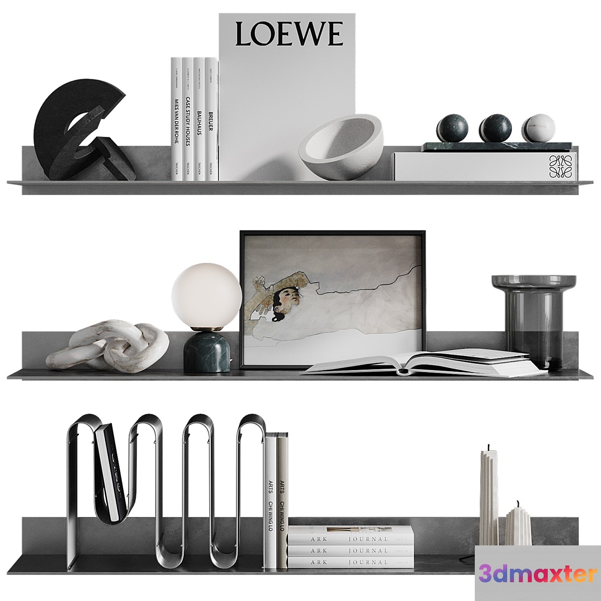 Glowe decorative set
