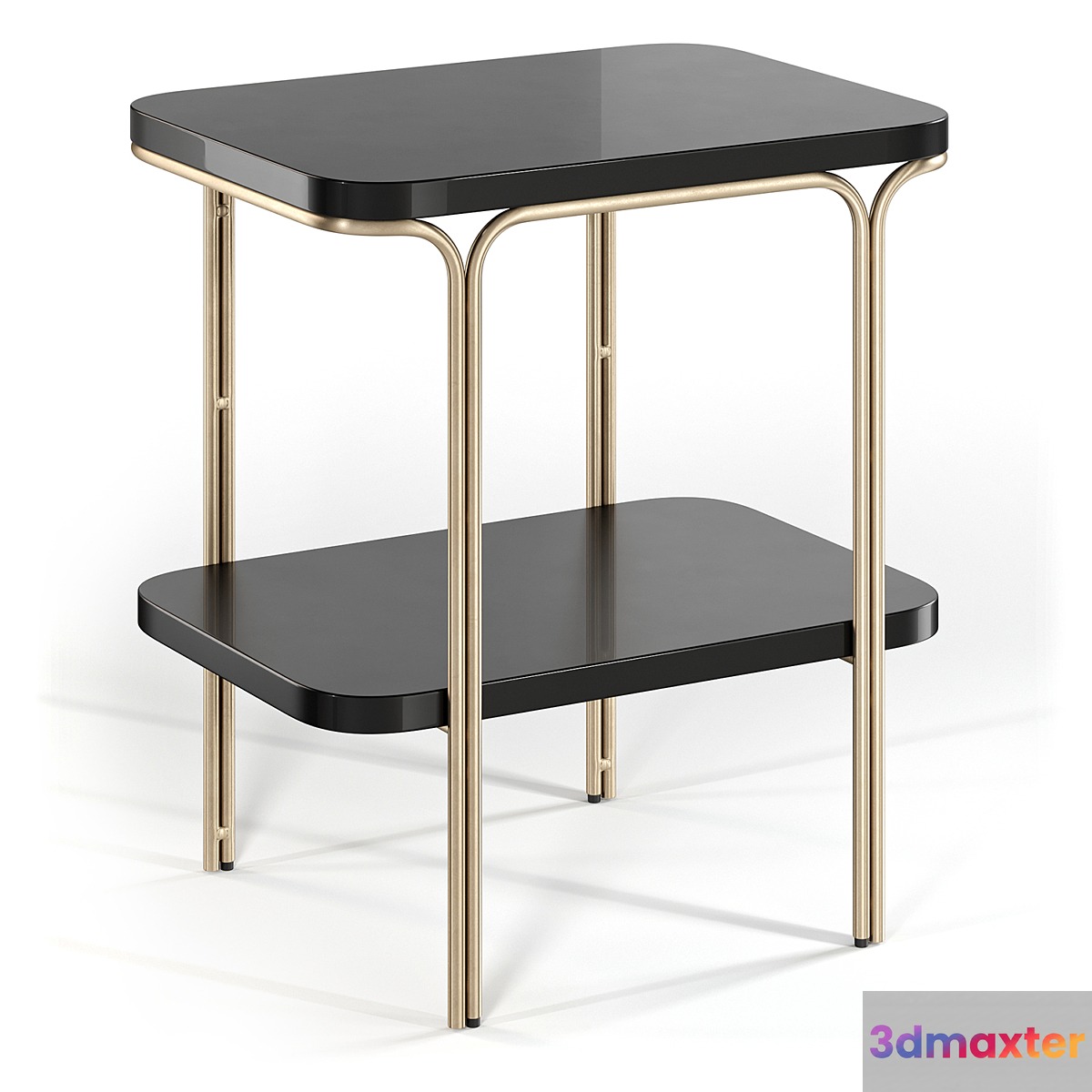 Coffee table with double top Luxore 3D Max