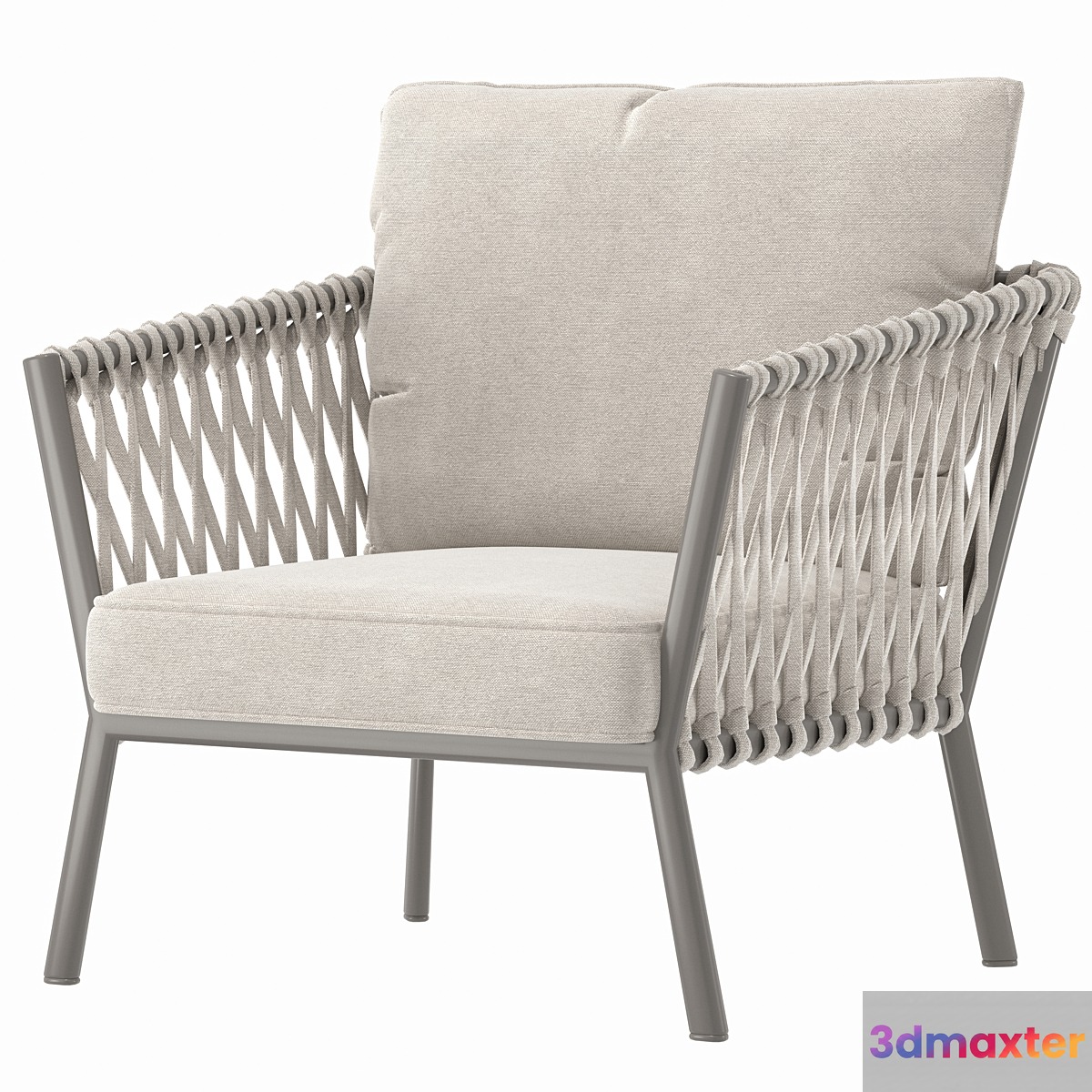 sette garden karel armchair 3D Max
