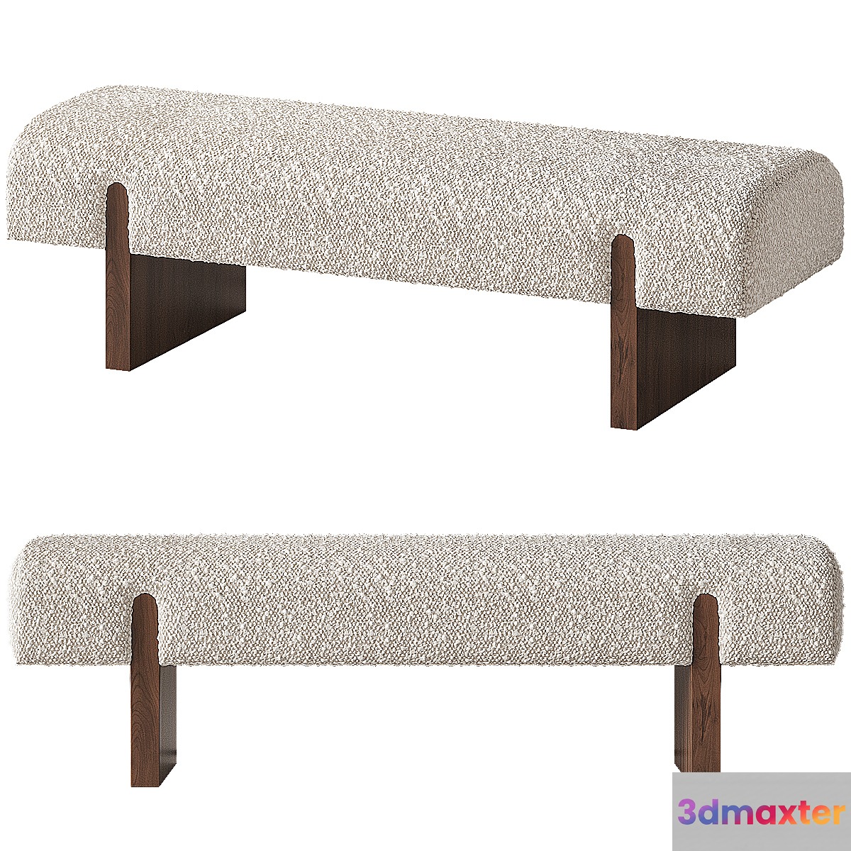 CB2 Socca Upholstered bench