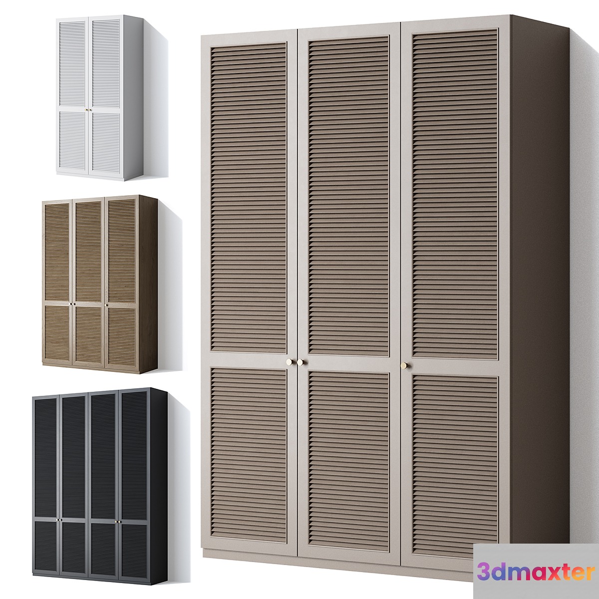 Wardrobe modern 03 3D Max
