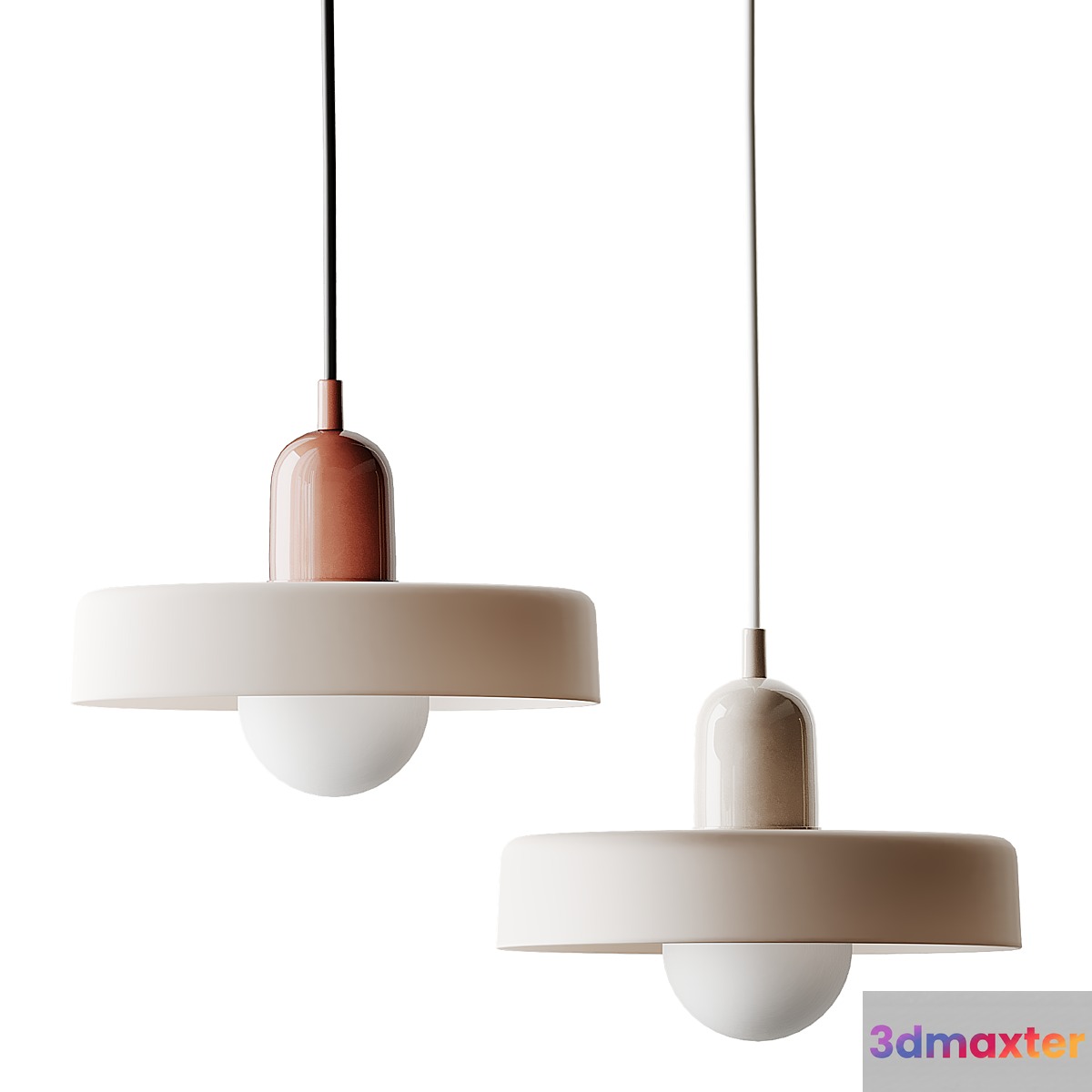 Ceramic Disc Orb Pendant By In Common With