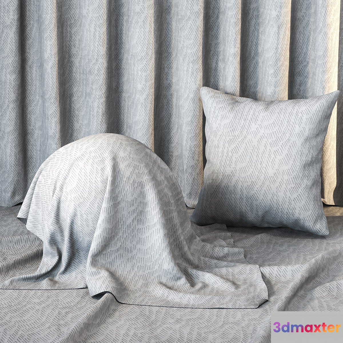 Minimal Cotton Fabric Texture 4K - Seamless - 2 Color 3D Max