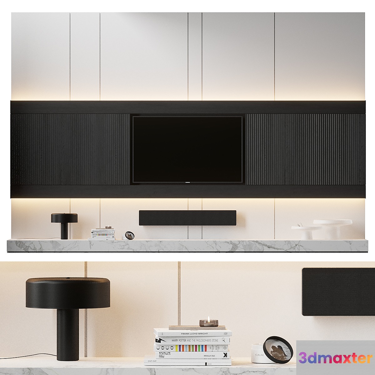 TV Wall - 1 3D Max
