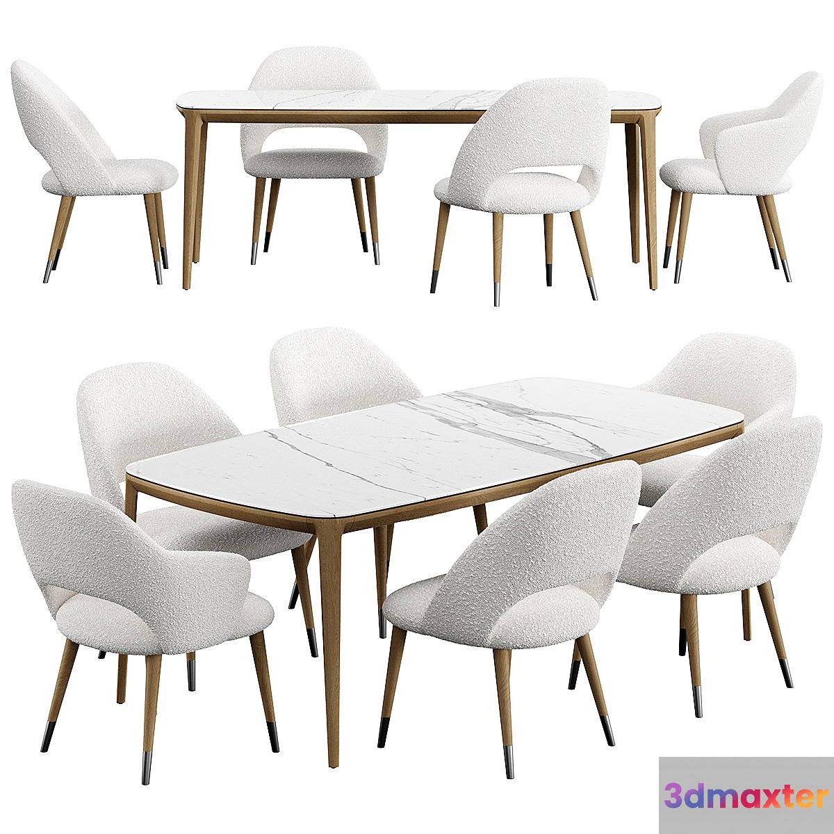 Chair Roma Table PLAYGROUND MODERN 3D Max