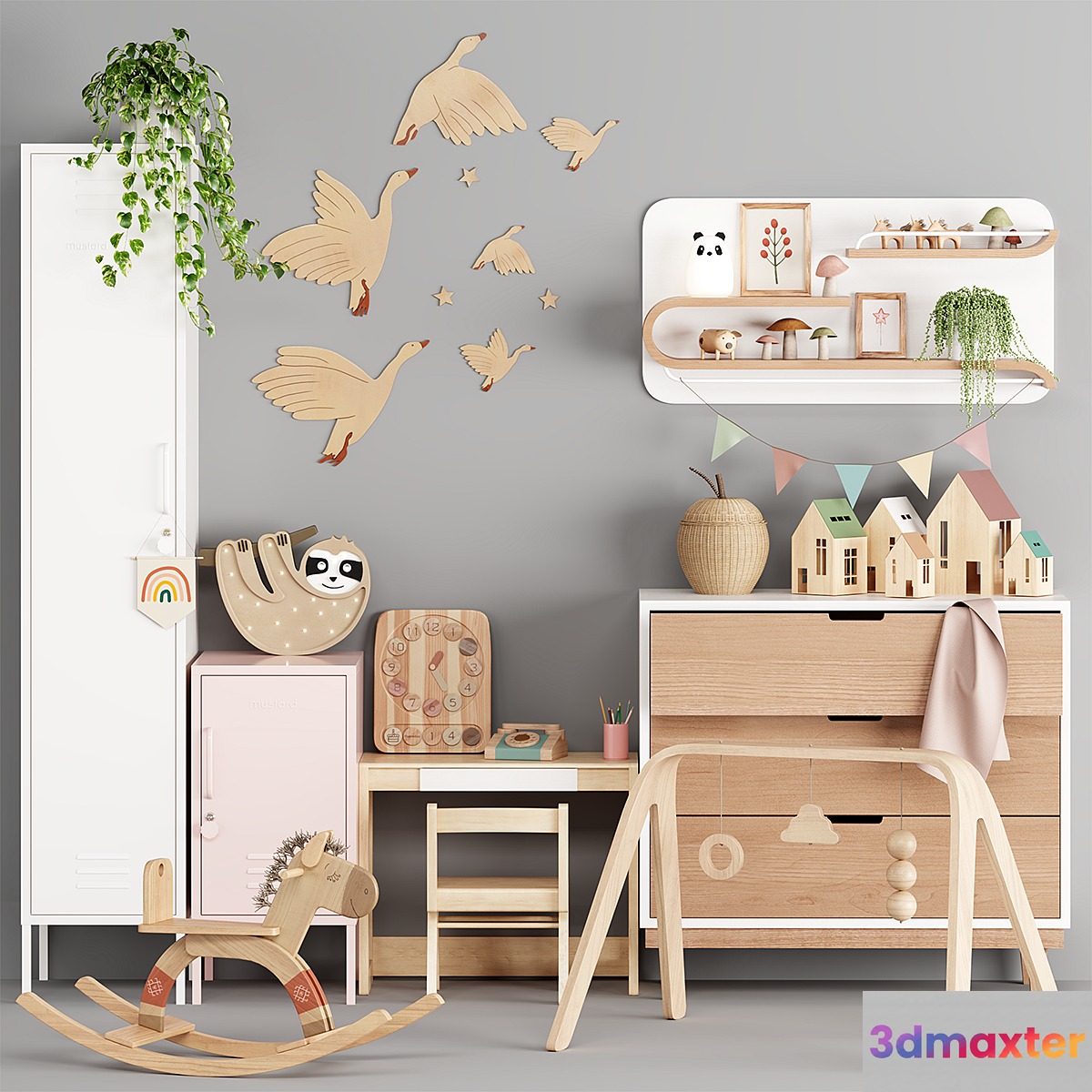 children decor 04 3D Max