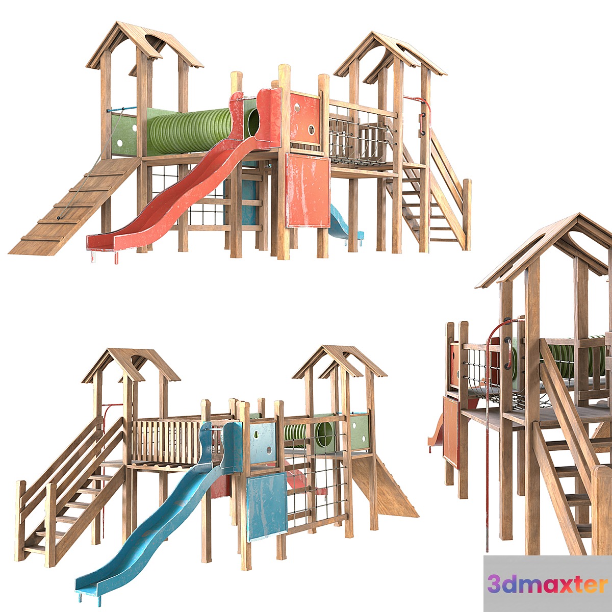 kids playground 3D Max