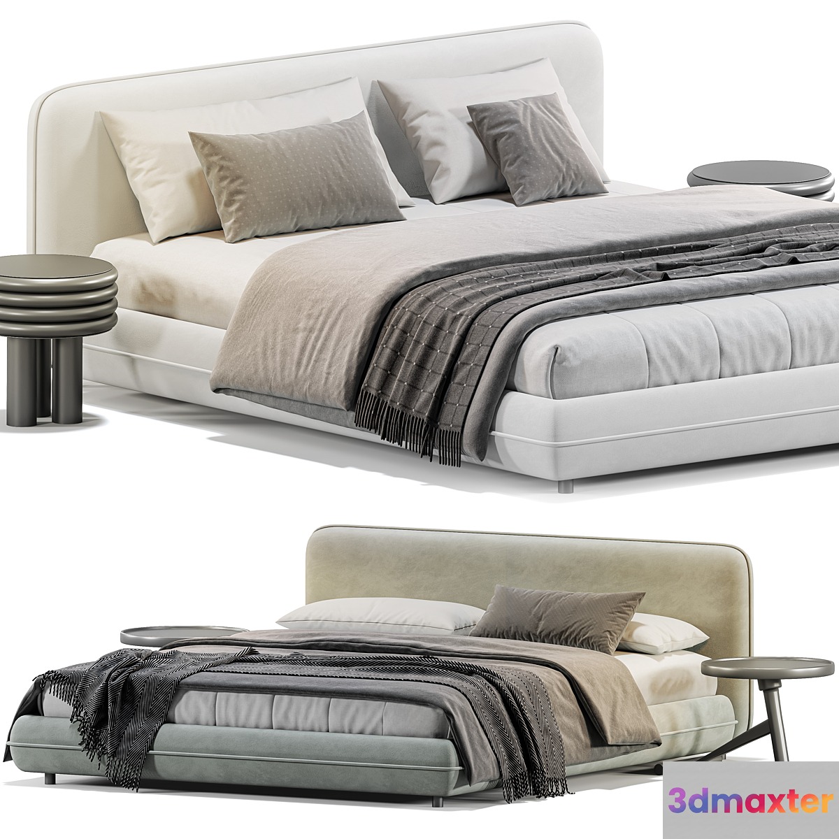 Bed KDP by delavega 3D Max