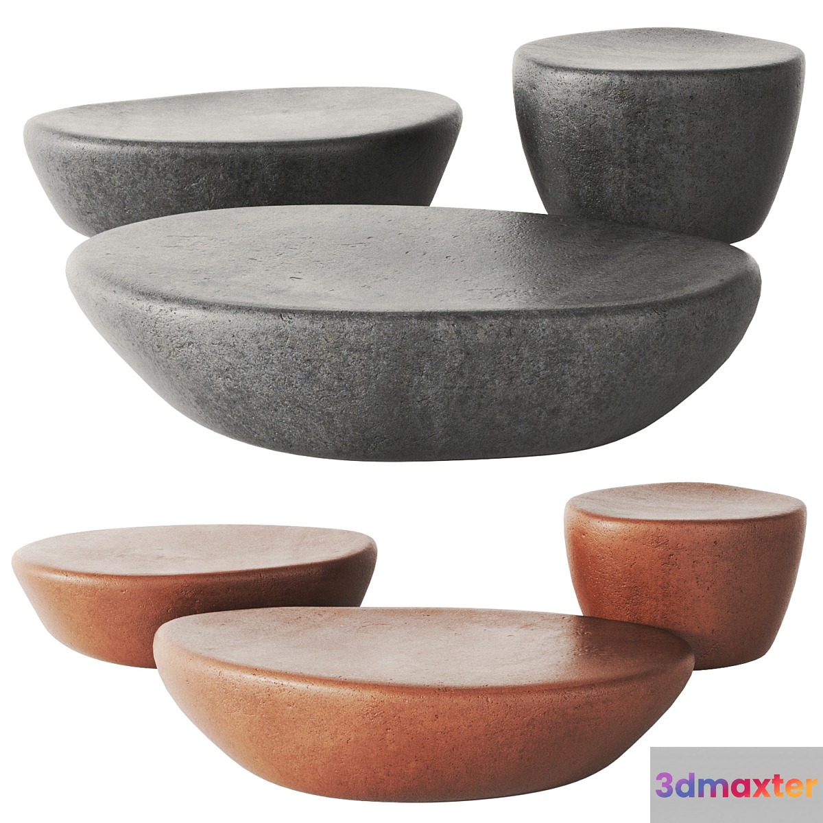 Stony by Minotti 3D Max