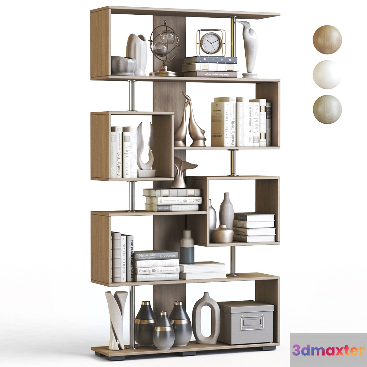 Shelving Hoff Stanley 3D Max