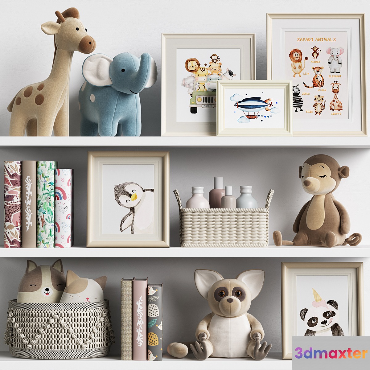 Kids Room Decor 73 3D Max