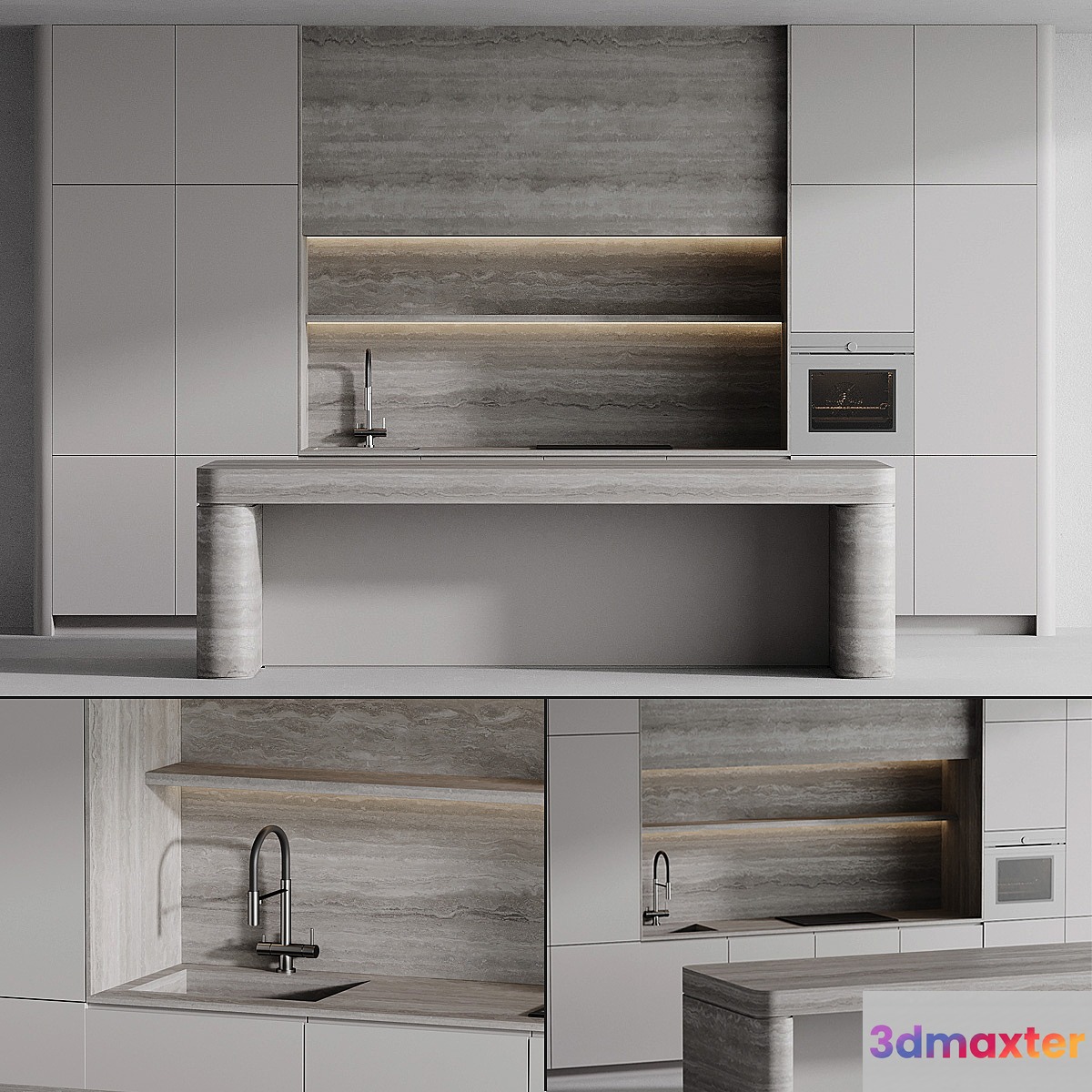 Kitchen with island 007