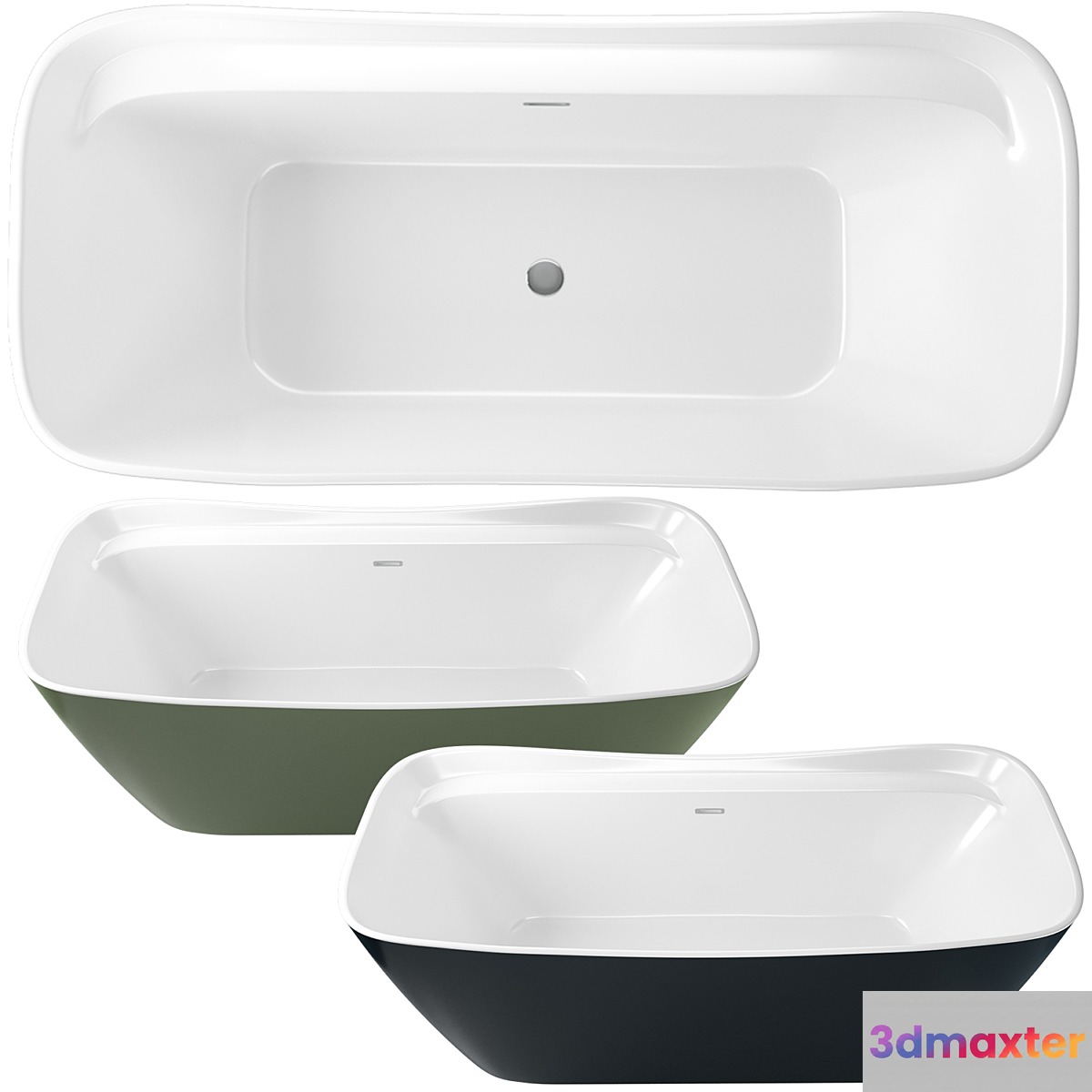 Acrylic bathtub Allen Brau Infinity 2