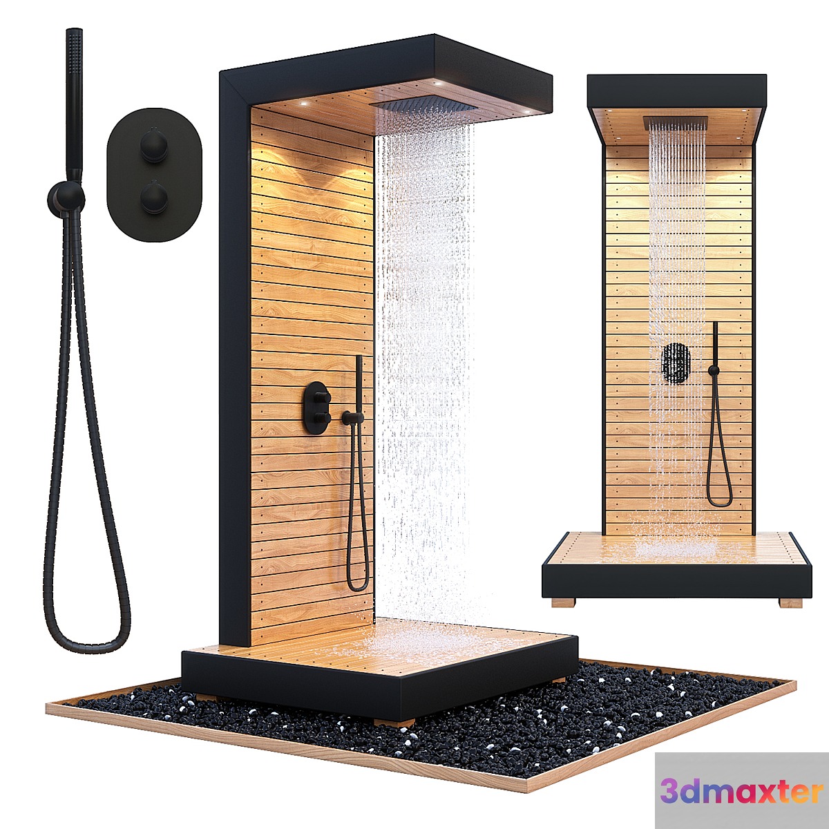Supra Outdoor Shower 3D Max